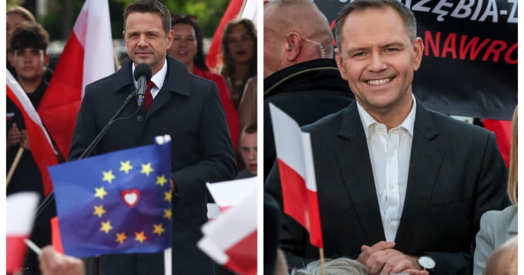 Cursa prezidențială din Polonia este foarte strânsă: Candidatul pro-UE are un ușor avantaj față de cel susținut de naționaliștii conservatori.