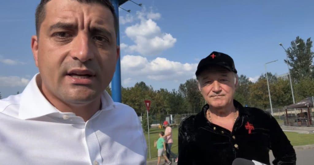 George Simion i-a solicitat sprijinul lui Gigi Becali încă din 18 martie. „Am nevoie de tine în turul doi cu Nicușor Dan”