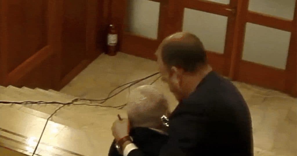 Dan Vîlceanu, fost deputat, a fost trimis în judecată pentru agresarea lui Florin Roman în Parlament.