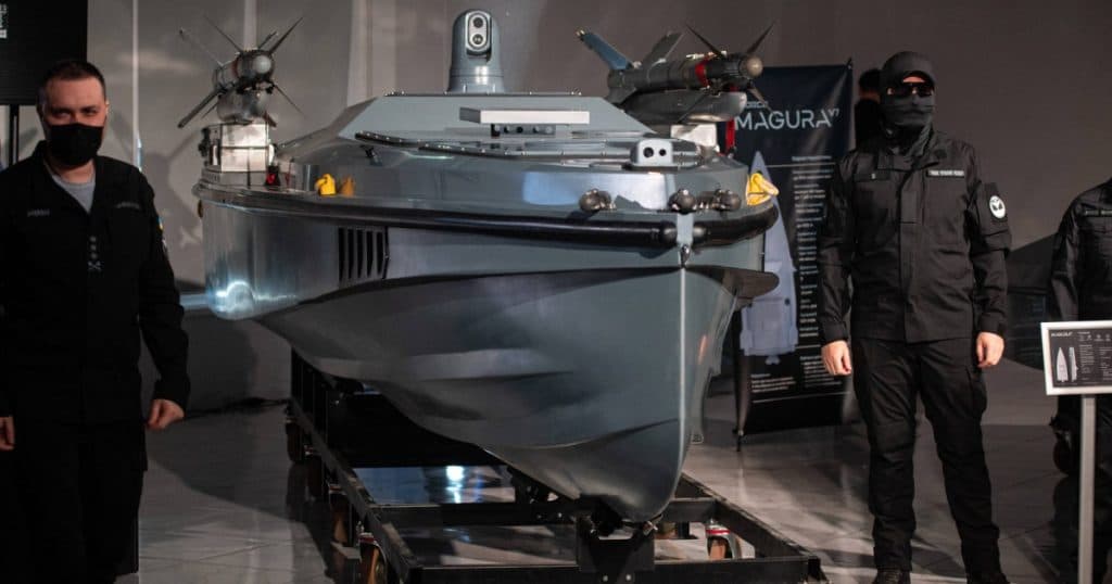 „Ucigașele de nave”. Ucraina a prezentat publicului, pentru prima dată, cea mai recentă serie de drone Magura.