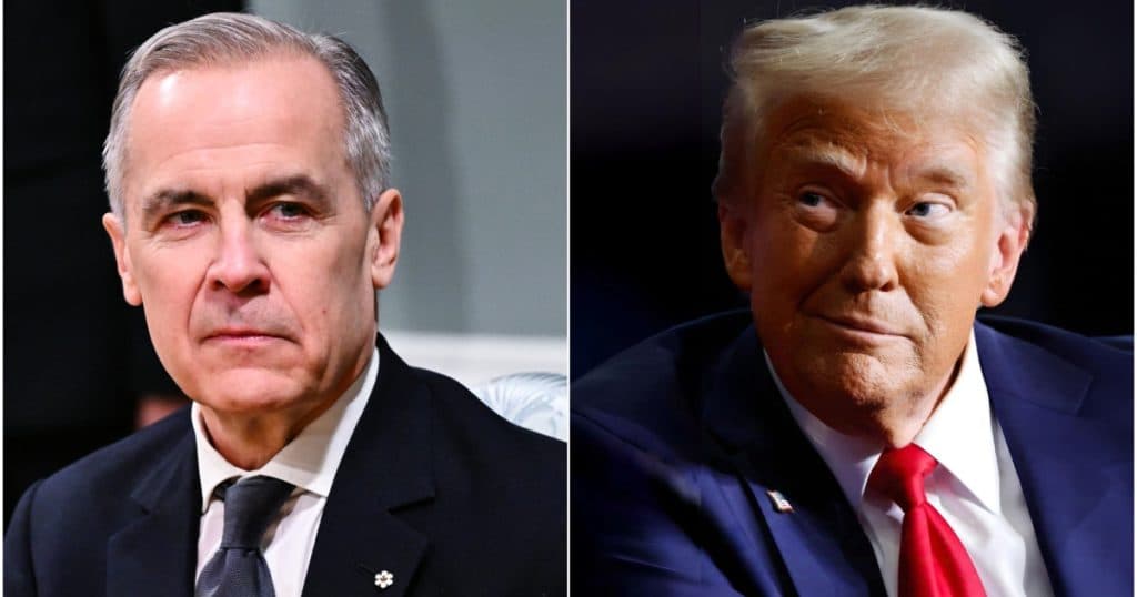 Întâlnire tensionată la Washington: Donald Trump îl întâmpină la Casa Albă pe prim-ministrul canadian Mark Carney.