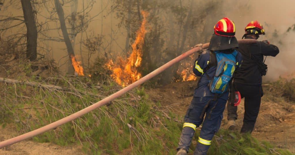 Pompierii greci se pregătesc pentru combaterea incendiilor de vegetație în acest sezon, după ce anul trecut au avut loc aproape 10.000 de incendii.