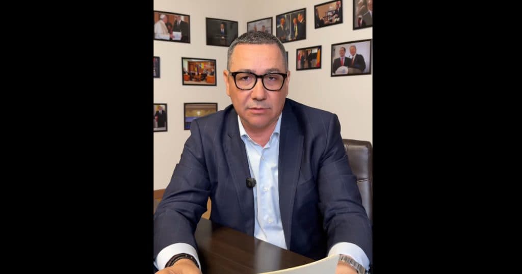 Ponta transmite un mesaj către PSD: „Îmi doresc să ne angajăm într-un efort autentic de reconstrucție”. Ce opinie are fostul lider de partid despre guvernare