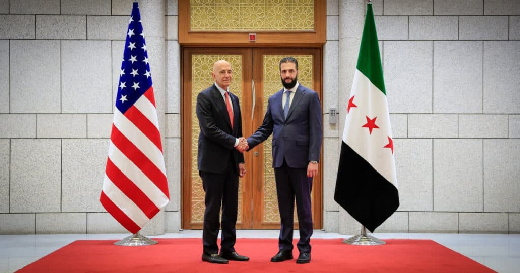 Trimisul SUA a semnat la Damasc un acord energetic în valoare de 7 miliarde de dolari și a solicitat un pact de neagresiune între Israel și Siria.