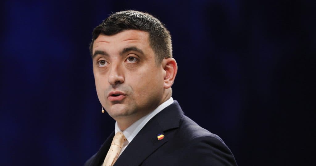 „Reacția lui George Simion după apariția unor imagini cu el în Varșovia, în ziua în care CCR a validat alegerile”