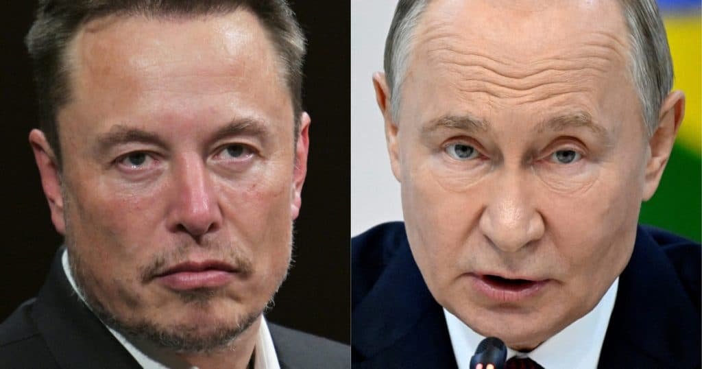 Elon Musk a avut întâlniri cu Vladimir Putin după ce a fost observat de spionii ruși, susține un fost agent FBI.