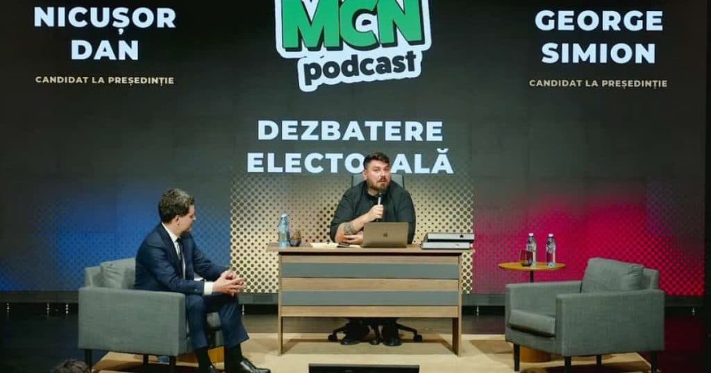 George Simion neagă că a confirmat participarea la dezbaterea organizată de Micutzu. Mesajul audio difuzat de comediant.