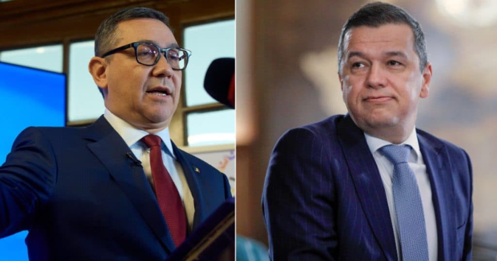 Ponta îl acuză pe Grindeanu că a adunat voturi pentru Simion, împreună cu un lider din PNL. Reacția președintelui interimar al PSD