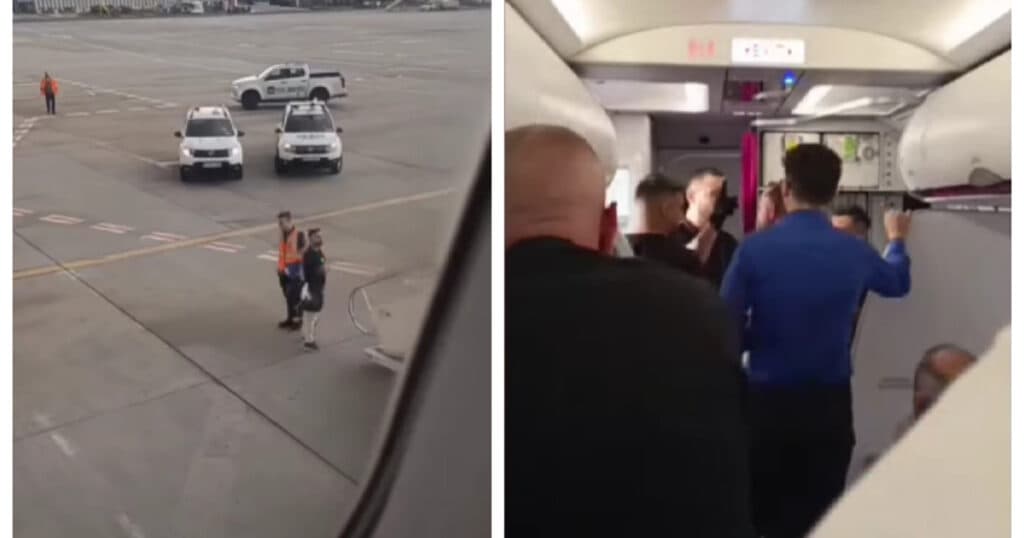 „Nouă persoane au încercat să-l agreseze pe pilot!” Incident pe un zbor Wizz Air ce urma să decoleze de pe Otopeni. Cauza conflictului.