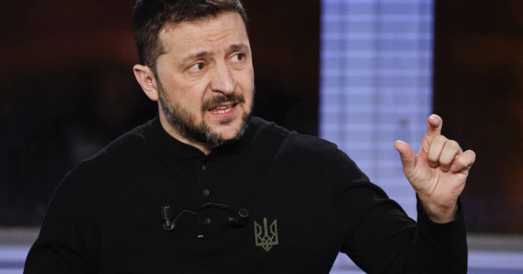 Arsenalul utilizat în apărarea împotriva Rusiei conține peste 40% arme ucrainene, susține Volodimir Zelenski.
