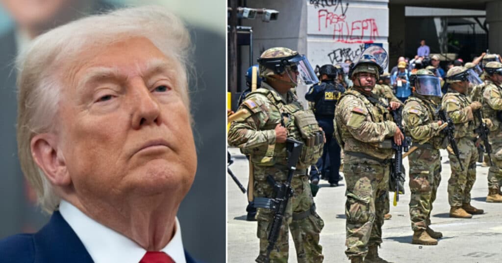 Ce a declarat Trump când a fost întrebat dacă va invoca Legea Insurecţiei în urma protestelor violente din Los Angeles