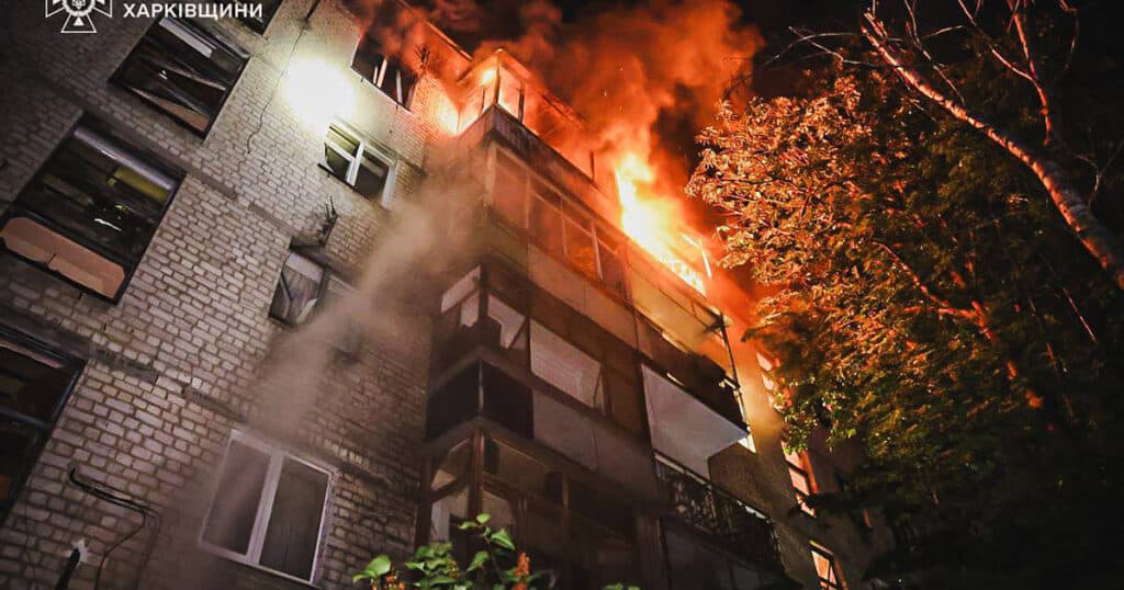 Nou atac al Rusiei cu sute de drone asupra Ucrainei. Bombardamente intense în Harkov, al doilea oraș ca mărime după Kiev.