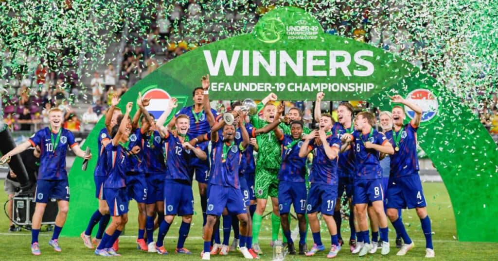 Olanda a învins Spania, deținătoarea trofeului, și a câștigat Campionatul European Under-19 din România.