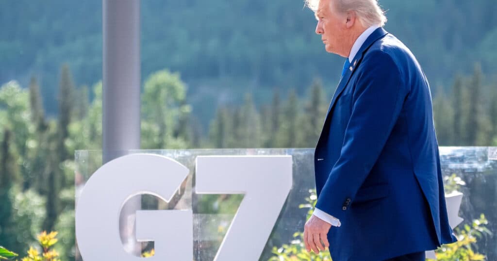Summitul G7: Trump afirmă că trebuie să revină la Washington „cât mai repede posibil” pentru a gestiona situația din Orientul Mijlociu