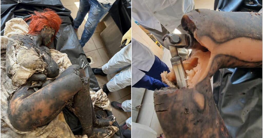 Alertă falsă la Ploiești: o păpușă de plastic a fost transportată la INML, fiind confundată cu cadavrul unei femei.