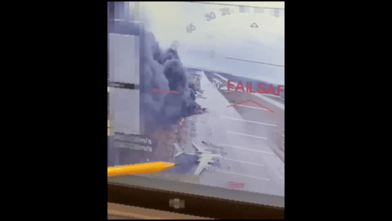 „Bombardierele rusești ard în masă”. Serviciul de securitate de la Kiev anunță distrugerea a 40 de avioane militare rusești.