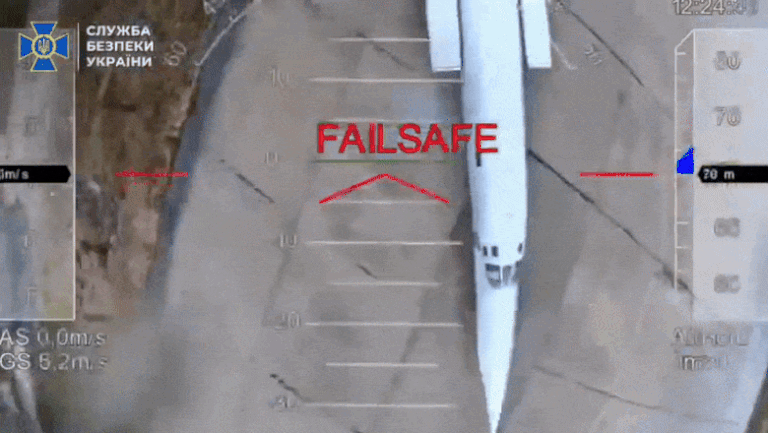 „Lebăda Albă”, cel mai modern avion nuclear al Rusiei, atacat de ucraineni. Noi imagini ale intervenției SBU asupra bazelor aeriene ruse.