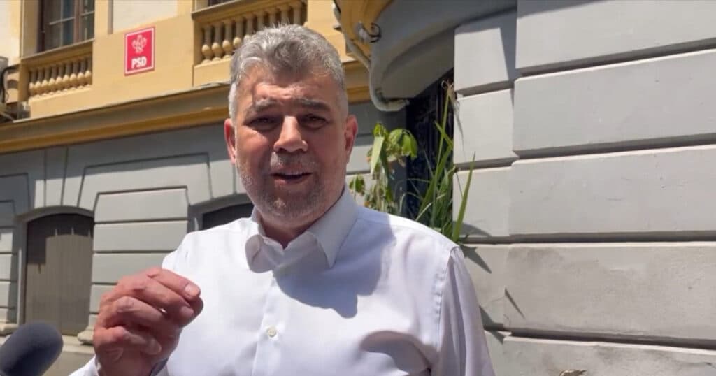 Marcel Ciolacu, apariție surprinzătoare la sediul PSD după consultările de la Cotroceni. Ce a spus fostul premier.