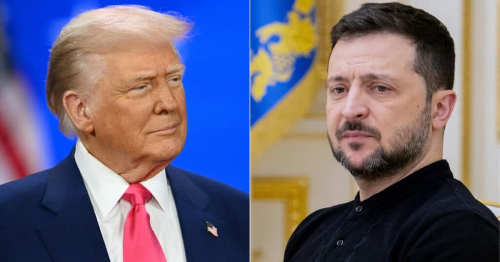 Volodimir Zelenski și Donald Trump au avut o discuție la Haga. Temele discutate de cei doi lideri
