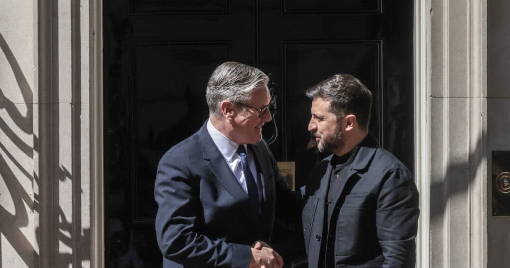 Volodimir Zelenski și Keir Starmer au parafat un acord istoric de coproducție militară între Ucraina și Marea Britanie.