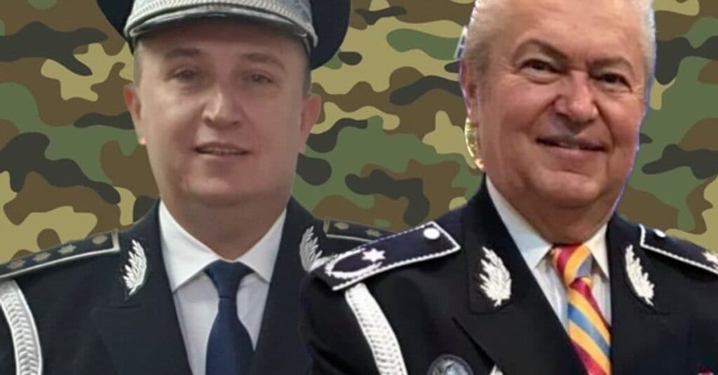 Iată cum se prezintă artiștii Lupu Rednic și Gheorghe Turda în uniforme: „Eu sunt artistul unic printre generali!” Ce sumă încasează Gheorghe Turda la pensie?