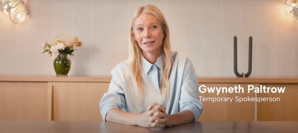 Astronomul îmbrățișează celebritatea efemeră alături de Gwyneth Paltrow, purtătoarea de cuvânt temporară