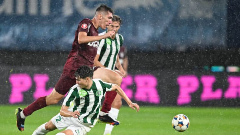 CFR Cluj își asigură locul în turul doi preliminar al Europa League, după ce adversarii au irosit două penalty-uri.