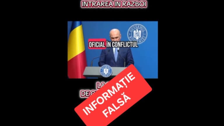 Dezinformare pe internet: Ministerul de Interne clarifică zvonurile despre implicarea României în conflict