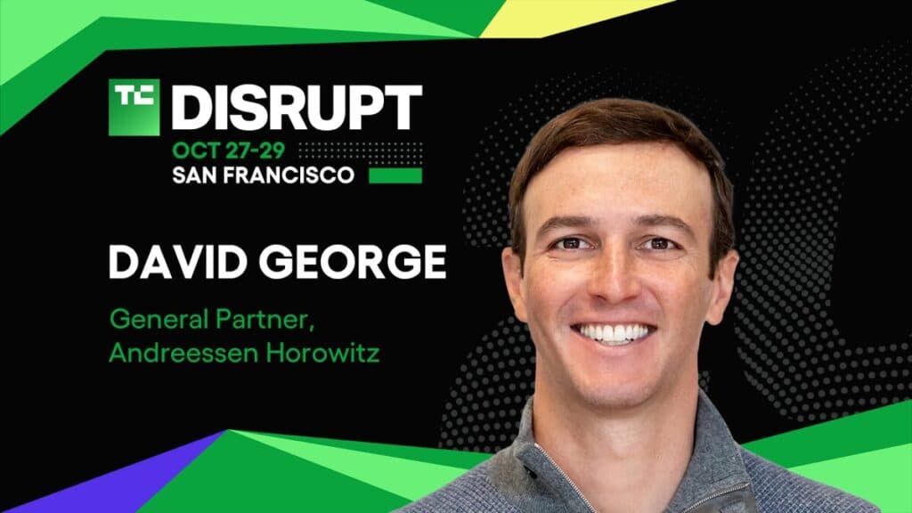 David George de la a16z despre viitorul listării pe bursă la TechCrunch Disrupt 2025.