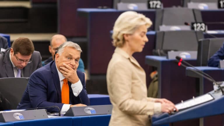 „Momentul plecării a sosit” – Viktor Orbán își acutizează atacurile la adresa Ursulei von der Leyen, înainte de moțiunea de cenzură.