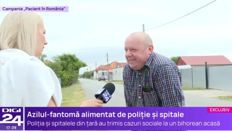 Pacient în România: Azilul ilegal tolerat de autorități timp de două decenii, sprijinit de poliție și unități medicale.