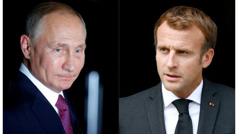 Macron și Putin au avut o convorbire telefonică; ultima discuție a avut loc în septembrie 2022.