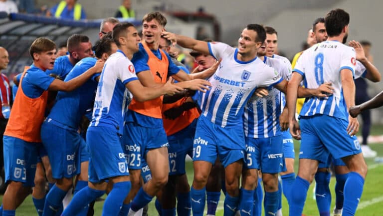 Universitatea Craiova își domină rivalul în Bănie și avansează în turul al treilea preliminar al Conference League