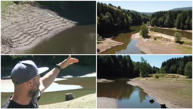 „Lacul Trei Ape, o poveste tristă: cum seacă dramatic, an de an”