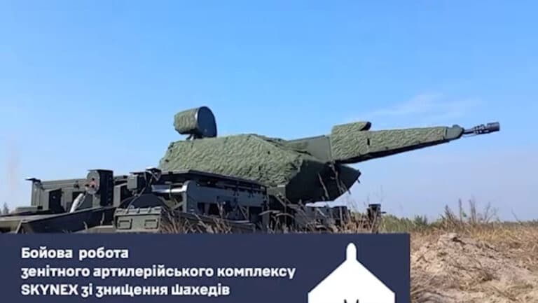 Forțele Aeriene Ucrainene neutralizează dronele rusești cu ajutorul sistemelor Skynex din Germania, obținând „rezultate remarcabile”.