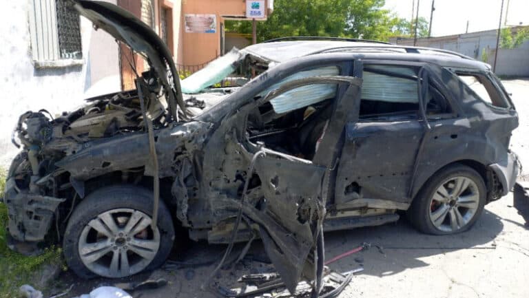 Români curajoși, răniți în Ucraina după un atac cu dronă din partea Rusiei.