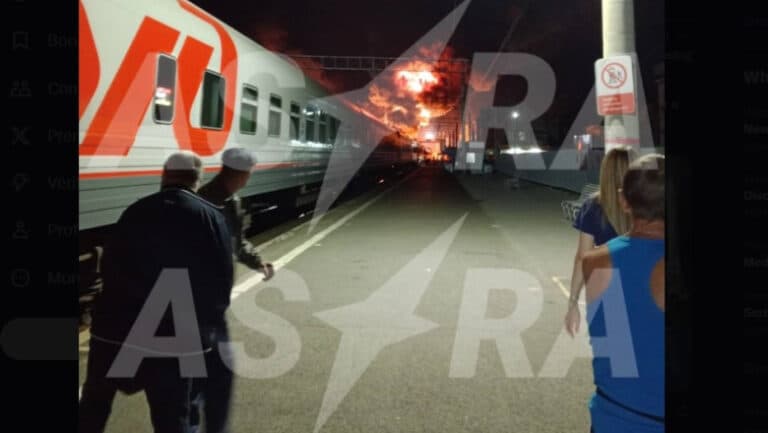 Dronele ucrainene provoacă haos în circulația feroviară din sudul Rusiei, în urma unui nou atac asupra unei gări din Rostov