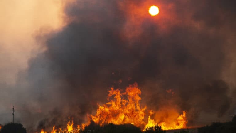 România trimite un elicopter Black Hawk în Bulgaria pentru a combate peste 100 de incendii de vegetație