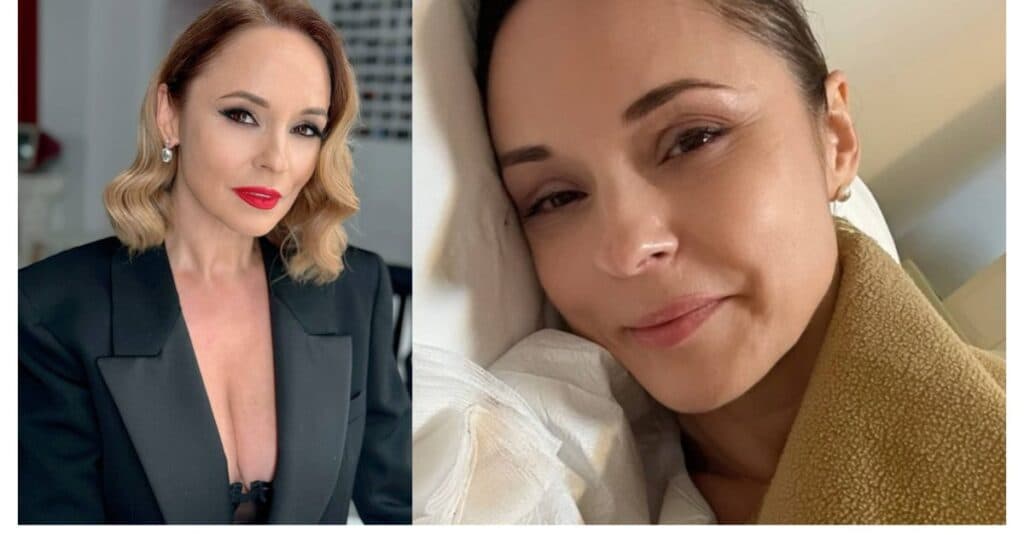 Andreea Marin, în spital după intervenția chirurgicală: „Se spune că totul se sfârșește cu bine.”