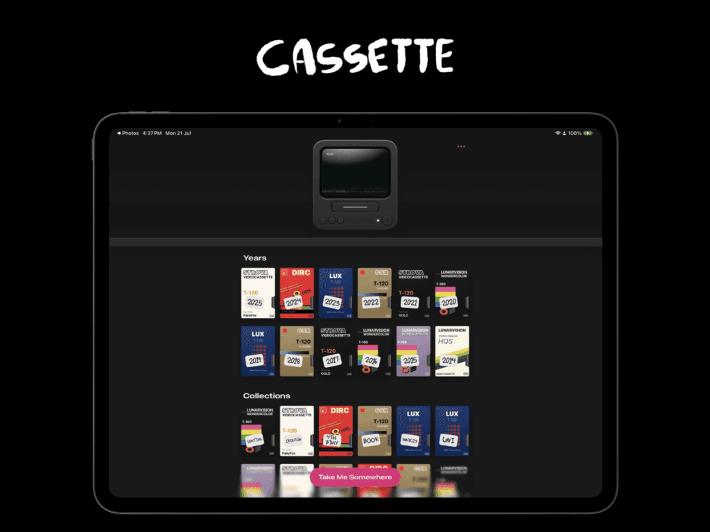 Noua aplicație Cassette transformă videoclipurile tale în filme de epocă, cu un aer vintage de tip VHS