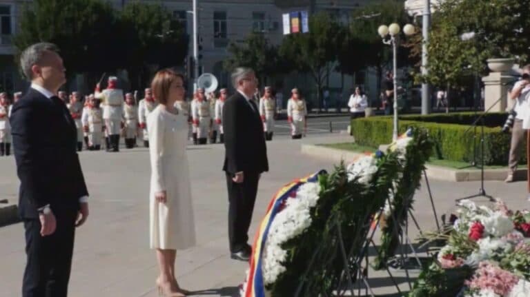 Tulburări de Ziua Independenței în Moldova: Lider prorus și susținători reținuți de forțele de ordine, amenințări cu moartea vizând jurnaliști și alții