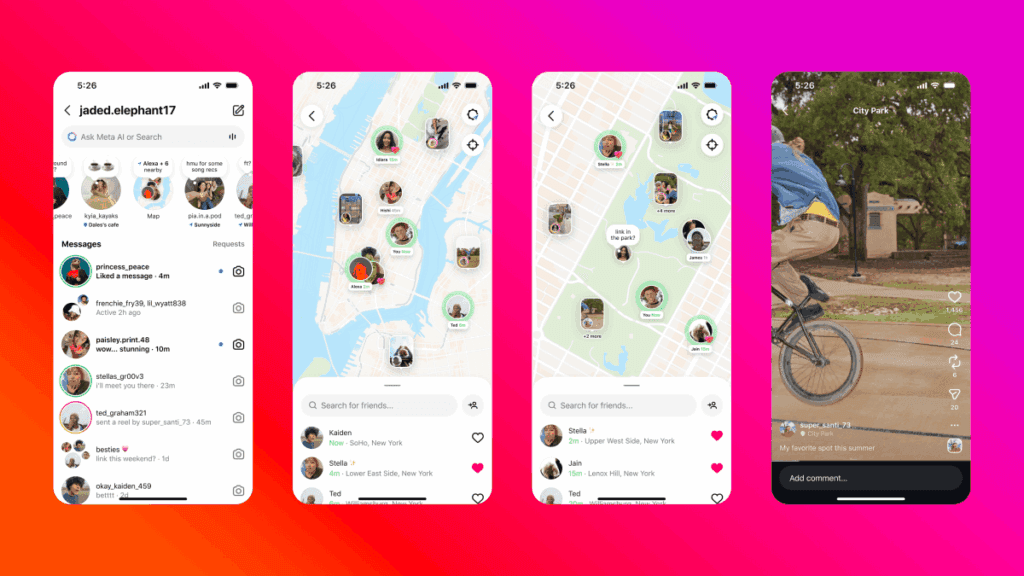 Instagram își extinde orizonturile cu noua funcționalitate „Harta Instagram” pentru a concura cu Snapchat