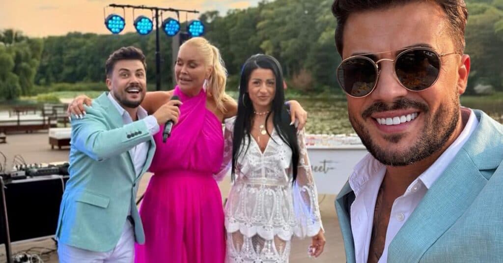 Iubitul Simonei Trașcă i-a cântat serenade și a dedicat melodii Vicăi Blochina cu ocazia zilei ei de naștere! Ce surpriză a avut rochia fostei partenere a lui Victor Pițurcă?! A rămas doar în… slipi!