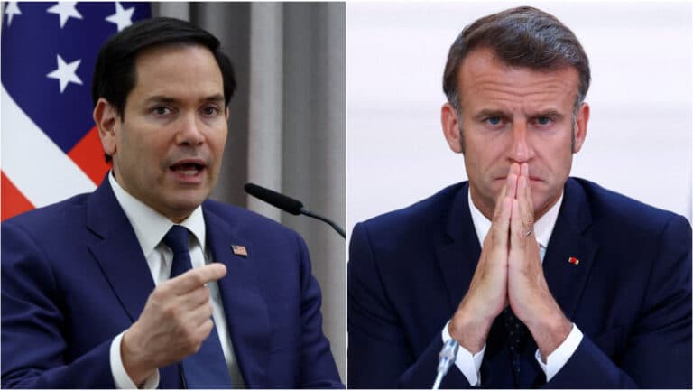Marco Rubio îl acuză pe Emmanuel Macron pentru eșecul negocierilor dintre Israel și Hamas