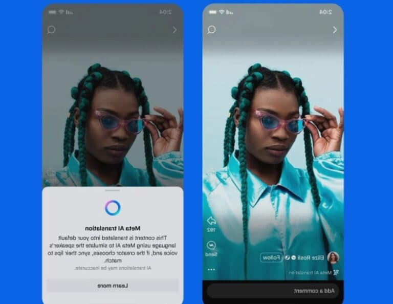 Meta lansează traduceri cu inteligență artificială pentru creatorii din întreaga lume, începând cu engleza și spaniola