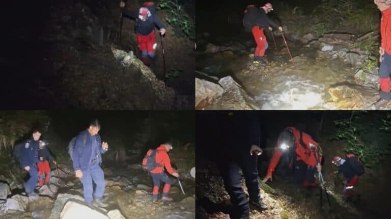 Misiune de salvare în inima Munților Maramureșului: Trei ucraineni recuperați după o noapte de căutări intense