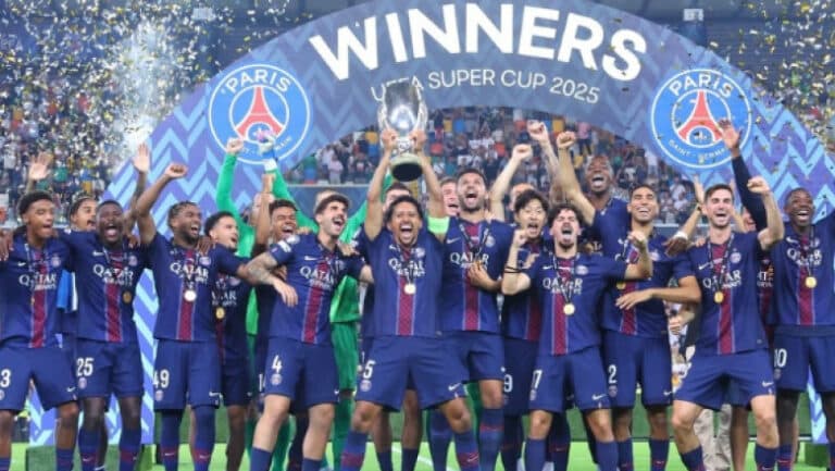 Paris Saint-Germain scrie istorie: primul trofeu al Supercupei Europei obținut în fața lui Tottenham, echipa lui Radu Drăguș