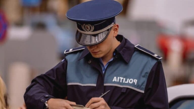 Un polițist atacat de un șofer în timpul unei opriri rutiere: care a fost cauza incidentului?