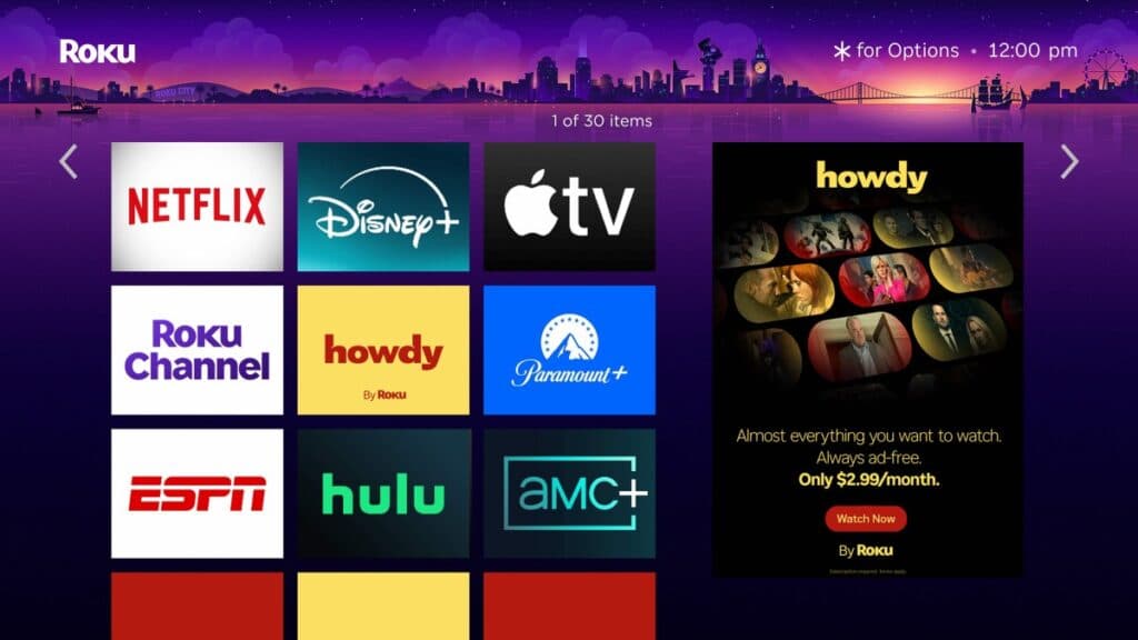 Roku dezvăluie Howdy, un serviciu de streaming fără reclame, la doar 2,99 dolari