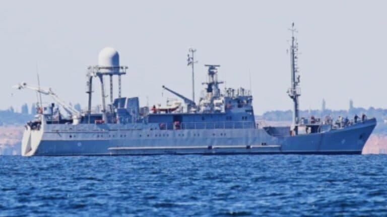 Rusia a distrus o navă de recunoaștere ucraineană la gura Dunării cu ajutorul unei drone navale